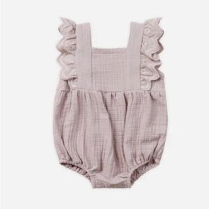 Quincy Mae Naomi romper in lavender